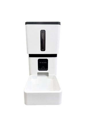 Dispensador Automático de Comida para Mascotas con Cámara y Grabadora de Voz