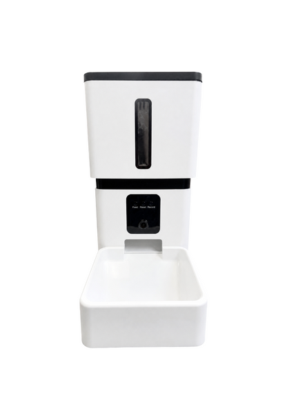 Dispensador Automático de Comida para Mascotas con Cámara y Grabadora de Voz