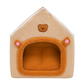 Casa Cama para Gatos y Perros Pequeños Tipo Casita Suave y Acolchada