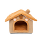 Casa Cama para Gatos y Perros Pequeños Tipo Casita Suave y Acolchada