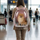 Mochila Transportadora Cápsula para Mascotas