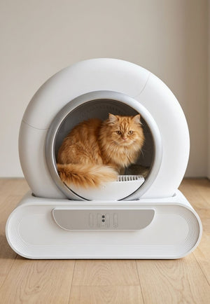 Arenero Inteligente Automático para Gatos Autolimpiable