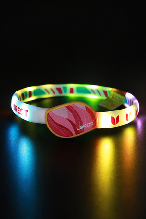 Collar mediano LED Recargable para Perros Grandes con Luz Multicolor USB MARCA LAROO