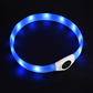 Collar grande LED Recargable para Perros Grandes con Luz Nocturna USB MARCA LAROO