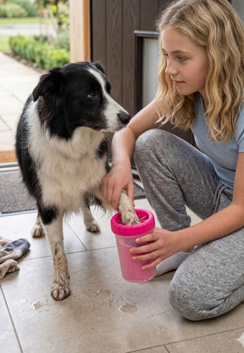 Limpiador de Patas para Perros Portátil
