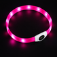 Collar grande LED Recargable para Perros Grandes con Luz Nocturna USB MARCA LAROO