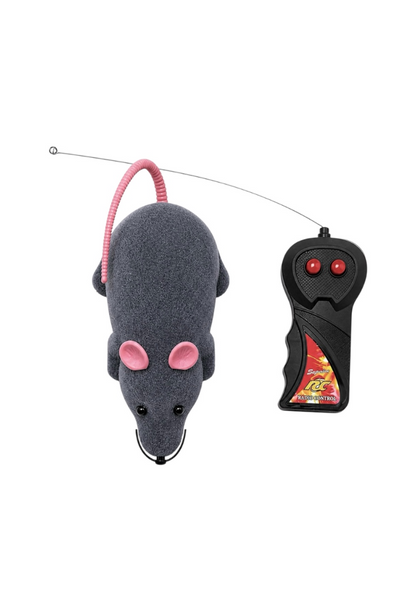 Ratón de Juguete para Gato con Control Remoto RC Interactivo