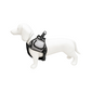 Pechera Reflectivo Ajustable para Perro con Broches de Seguridad y Acolchado Cómodo