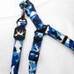 Duo Arnés Ajustable para Perro con Correa Estampado Camuflado Premium
