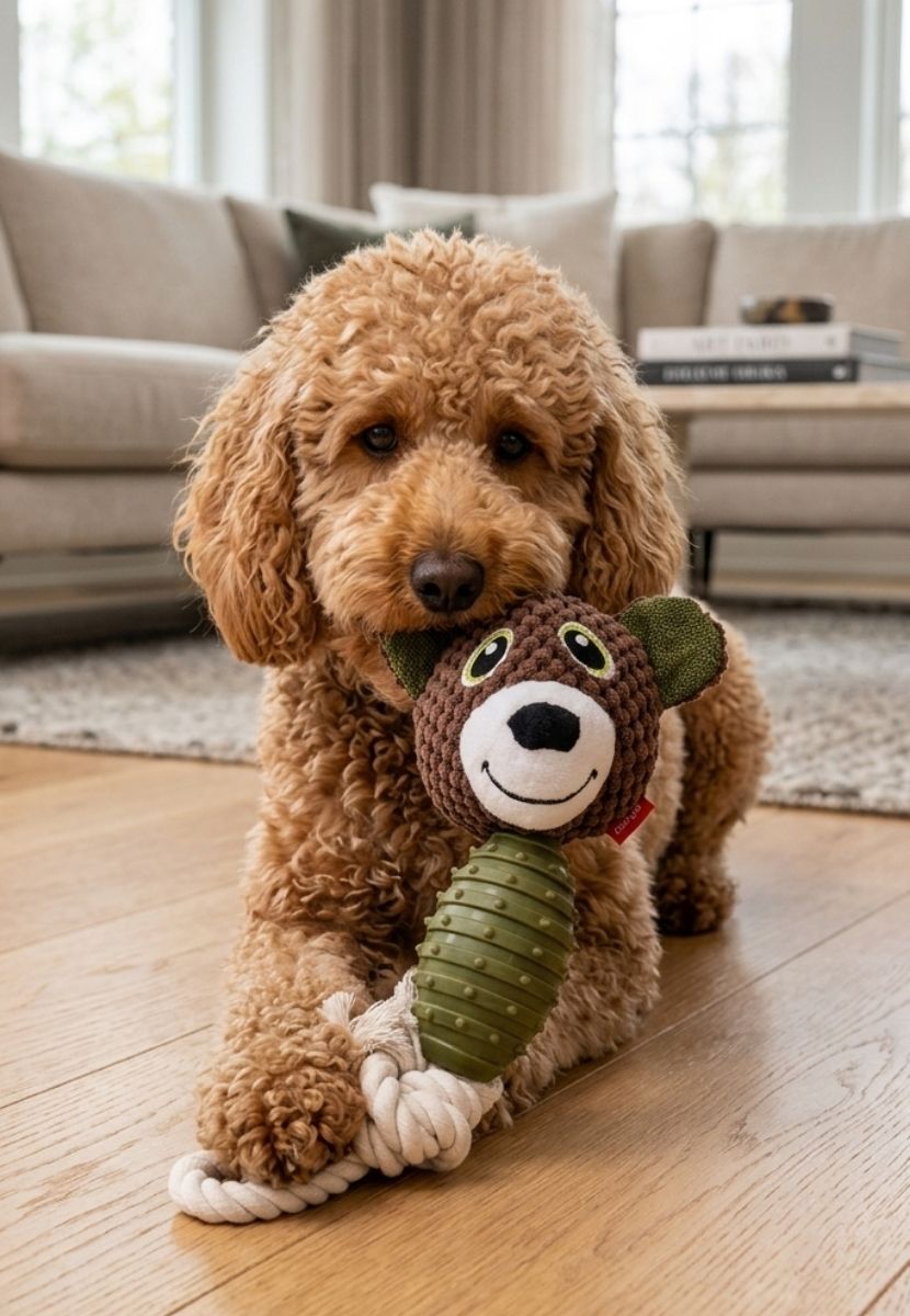 Juguete Mordedor para Perros con Cuerda
