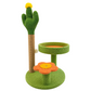 Rascador para Gatos Tipo Cactus con Plataforma y Juguete