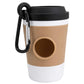 Porta Bolsas para Perros en Forma de Vaso Café