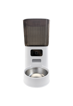 Dispensador automático de comida para mascotas