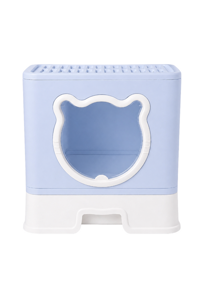Arenero Cerrado para Gatos con Bandeja Extraíble y Filtro Antiolor