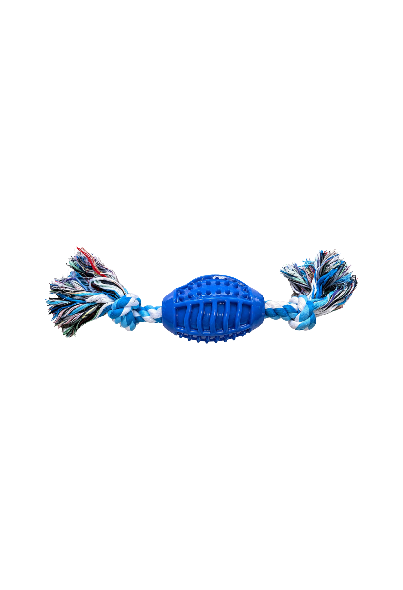 Pelota Mordedera para Perros Súper Resistente con Cuerda
