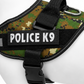 Arnés Táctico Police K9 para Perro Ajustable y Reflectivo