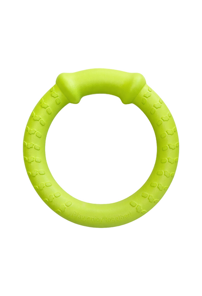 Anillo Mordedor para Perros LAROO 🐶💚 – Fitness Ring 30 cm