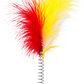 Rascador Interactivo para Gatos con Pelota y Pluma