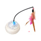 Juguete Interactivo para Gatos con Pluma y Luz