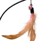 Juguete Interactivo para Gatos con Pluma y Luz