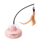 Juguete Interactivo para Gatos con Pluma y Luz