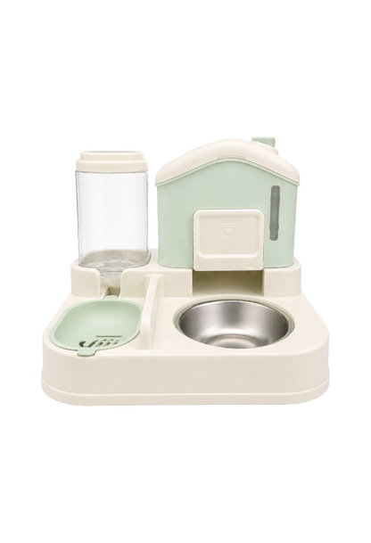 Dispensador Automático de Comida y Agua para mascotas