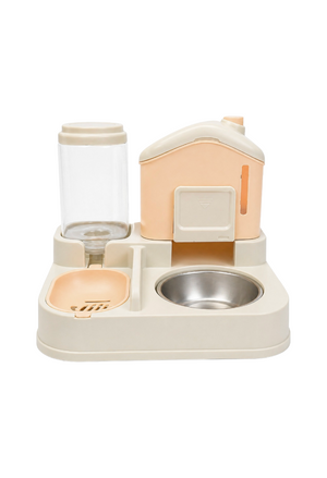 Dispensador Automático de Comida y Agua para mascotas