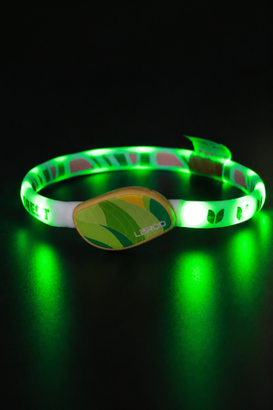 Collar mediano LED Recargable para Perros Grandes con Luz Multicolor USB MARCA LAROO
