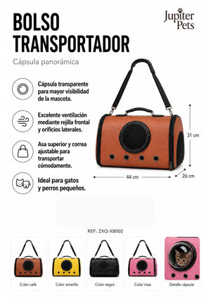 Maletín Transportadora Premium para Mascotas
