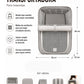 Morral Transportador para Gato y Perro Pequeño Expandible y Portátil