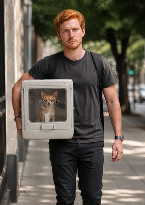 Transportador Plegable para mascotas Portátil