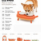 Comedero Elevado plato cerámica  Doble para Gato con Diseño de Gatito