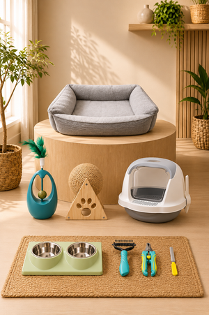 Kit súper bienvenida para tu gato