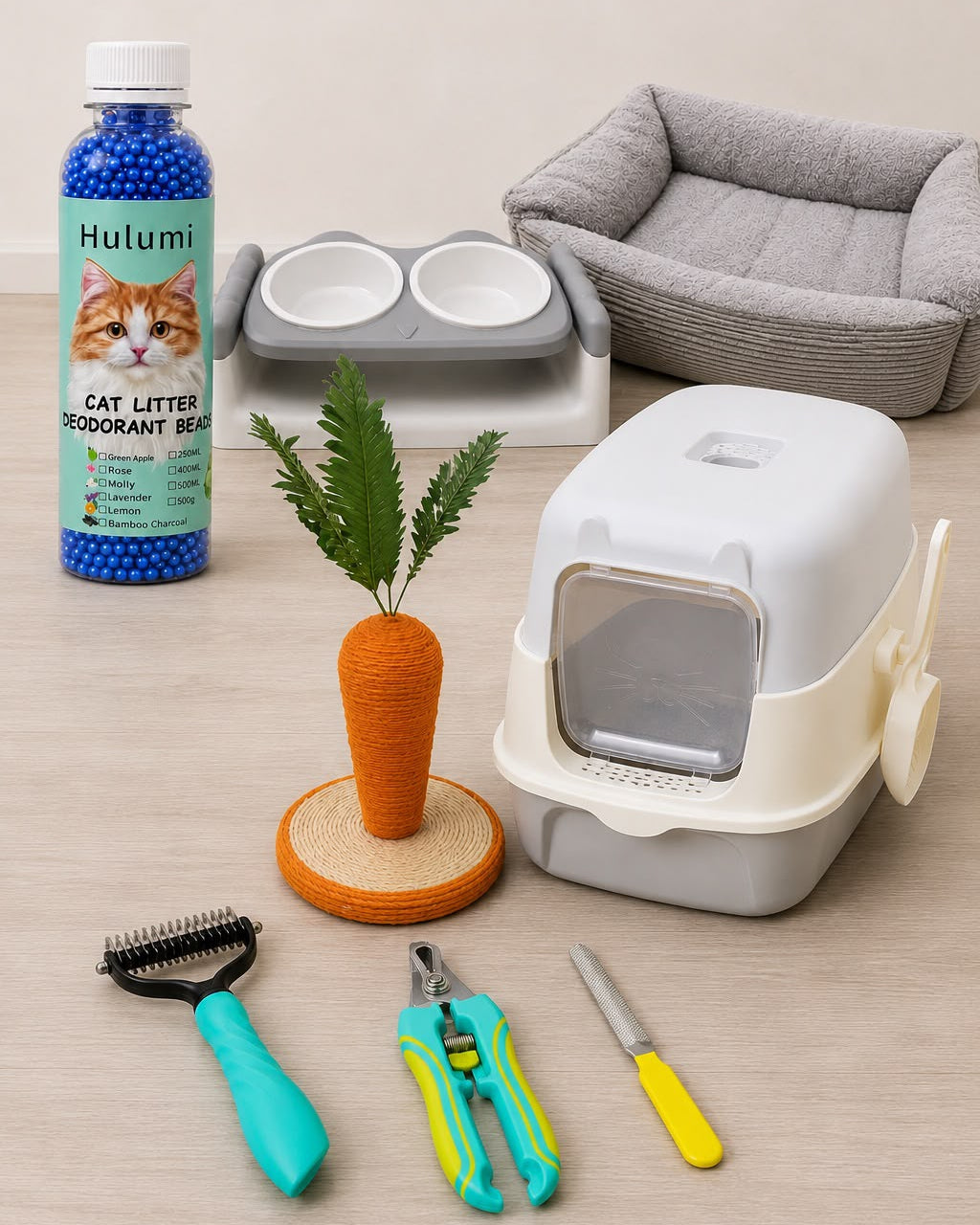 Kit de bienvenida para tu gato