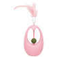 Juguete Interactivo para Gato con Pluma y Bola de Catnip